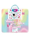 Make It Real 3c4g Life Is Sweet Lap Desk Sticker Set In Multi