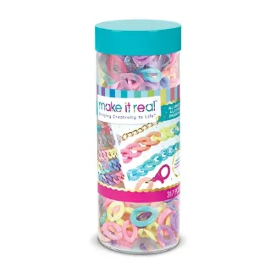 Make It Real All Linked Up Pastel Diy Jewelry Kit In Multi