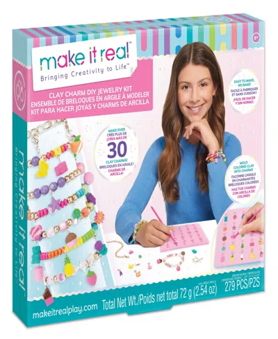 Make It Real Clay Charm Diy Jewelry Kit In Multi