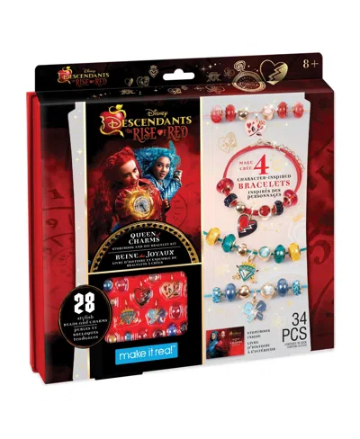 Make It Real Kids' Descendants 4 Queen Of Charms Storybook And Diy Bracelet Kit In Multi