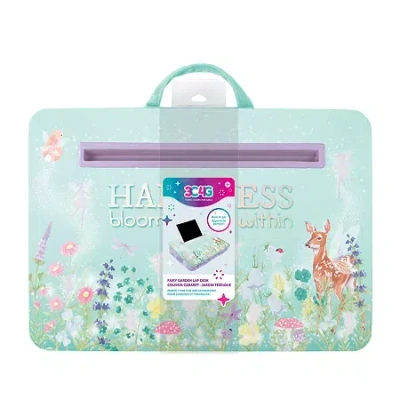 Make It Real Fairy Garden Lap Desk In Green
