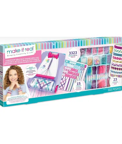 Make It Real Kid's Friendship Bracelet Maker In Multi
