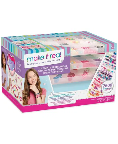 Make It Real Ultimate Bead Studio, Ages 8+ In Multi