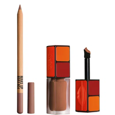 Make Up For Ever Anywhere Caffeine Bundle - Artist Color Pencil & Liquid Color