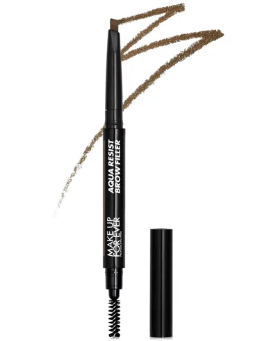 Make Up For Ever Aqua Resist Brow Filler Waterproof Eyebrow Pencil In Multi