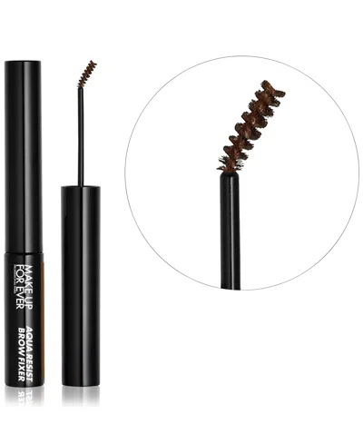 Make Up For Ever Aqua Resist Brow Fixer Waterproof Tinted Eyebrow Gel In 40