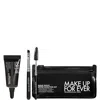Make Up For Ever Aqua Resist Brow Sculptor Kit 7g (various Shades) - 50 - Dark Brown In 50 - Dark Brown