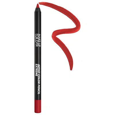 Make Up For Ever Artist Color Pencil Extreme Waterproof Lip Liner In Red