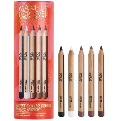 Make Up For Ever Artist Color Pencil Magic Minis Set In White