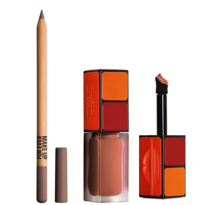 Make Up For Ever Endless Cacao Bundle - Artist Color Pencil & Liquid Color