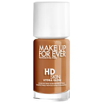 MAKE UP FOR EVER HD SKIN HYDRA GLOW HYDRATING FOUNDATION WITH HYALURONIC ACID 3Y52 - WARM CHESTNUT 1 OZ