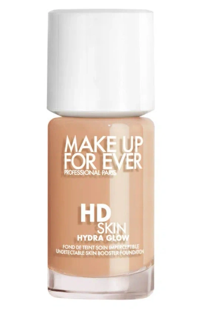 Make Up For Ever Hd Skin Hydra Glow Skin Care Foundation With Hyaluronic Acid In 1n14 - Beige