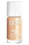MAKE UP FOR EVER HD SKIN HYDRA GLOW SKIN CARE FOUNDATION WITH HYALURONIC ACID
