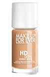 Make Up For Ever Hd Skin Hydra Glow Skin Care Foundation With Hyaluronic Acid In 3y38 - Cool Honey