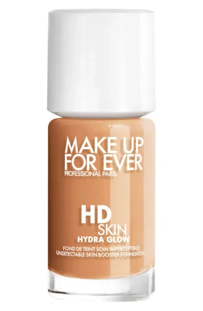 Make Up For Ever Hd Skin Hydra Glow Skin Care Foundation With Hyaluronic Acid In 3y42 - Warm Pralin