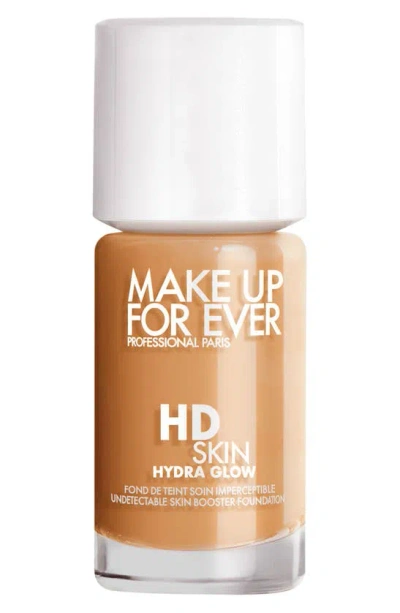 Make Up For Ever Hd Skin Hydra Glow Skin Care Foundation With Hyaluronic Acid In 3y46 - Warm Cinnamon
