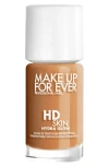 Make Up For Ever Hd Skin Hydra Glow Skin Care Foundation With Hyaluronic Acid In White