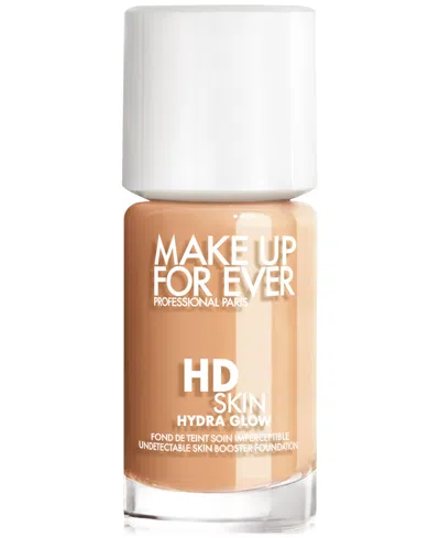 Make Up For Ever Hd Skin Hydra Glow Skincare Foundation With Hyaluronic Acid In Transparent