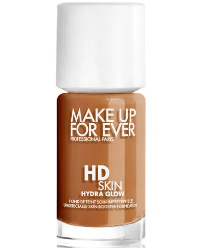 Make Up For Ever Hd Skin Hydra Glow Skincare Foundation With Hyaluronic Acid In Brown