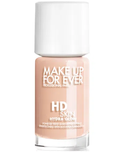 Make Up For Ever Hd Skin Hydra Glow Skincare Foundation With Hyaluronic Acid In Brown