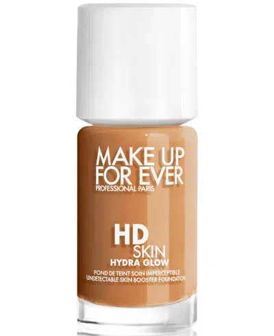 Make Up For Ever Hd Skin Hydra Glow Skincare Foundation With Hyaluronic Acid In Brown
