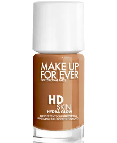 Make Up For Ever Hd Skin Hydra Glow Skincare Foundation With Hyaluronic Acid In N - Almondâ - For Deep Skin With Neutra