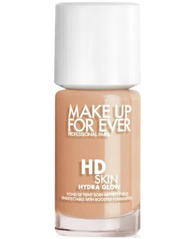 Make Up For Ever Hd Skin Hydra Glow Skincare Foundation With Hyaluronic Acid In N - Beigeâ Â - For Light Skin With Neut