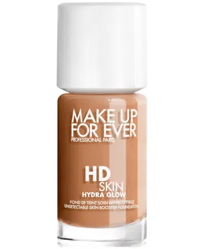 Make Up For Ever Hd Skin Hydra Glow Skincare Foundation With Hyaluronic Acid In N - Praline - For Medium To Tan Skin Wi