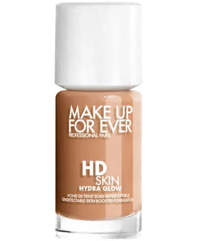 Make Up For Ever Hd Skin Hydra Glow Skincare Foundation With Hyaluronic Acid In R - Cool Amberâ - For Medium To Tan Ski