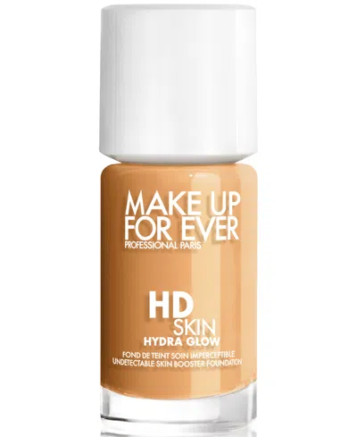 Make Up For Ever Hd Skin Hydra Glow Skincare Foundation With Hyaluronic Acid In R - Cool Mapleâ - For Tan Skin With Ros