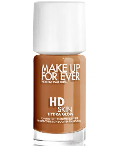 Make Up For Ever Hd Skin Hydra Glow Skincare Foundation With Hyaluronic Acid In Y - Warm Chestnutâ - For Tan To Deep Sk
