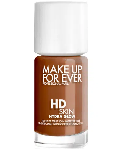 Make Up For Ever Hd Skin Hydra Glow Skincare Foundation With Hyaluronic Acid In Y - Warm Espressoâ - For Deeper Skin Wi