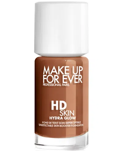 Make Up For Ever Hd Skin Hydra Glow Skincare Foundation With Hyaluronic Acid In Y - Warm Walnutâ - For Deep Skin With Y