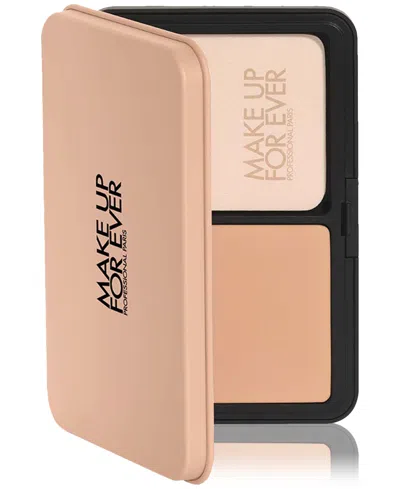 Make Up For Ever Hd Skin Matte Velvet Undetectable Longwear Blurring Powder Foundation In 2y20 Warm Nude