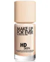 Make Up For Ever Hd Skin Waterproof Natural Matte Foundation In 1r02 - Cool Alabaster (for Fair Skin Ton