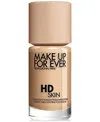 Make Up For Ever Hd Skin Waterproof Natural Matte Foundation In 2y20 - Warm Nude (for Light To Medium Sk