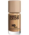 Make Up For Ever Hd Skin Waterproof Natural Matte Foundation In 3y46 - Warm Cinnamon (for Tan Skin Tones