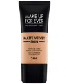 Make Up For Ever Matte Velvet Skin Full Coverage Foundation In R410 - Golden Beige