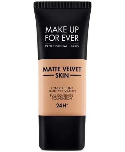 Make Up For Ever Matte Velvet Skin Full Coverage Foundation In R410 - Golden Beige