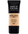 Make Up For Ever Matte Velvet Skin Full Coverage Foundation In Y335 - Dark Sand