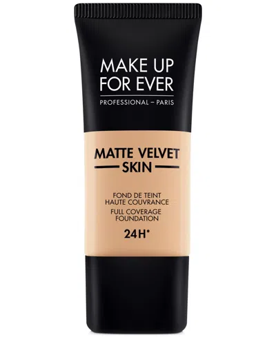 Make Up For Ever Matte Velvet Skin Full Coverage Foundation In Y355 - Neutral Beige