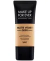 Make Up For Ever Matte Velvet Skin Full Coverage Foundation In Y415 - Almond