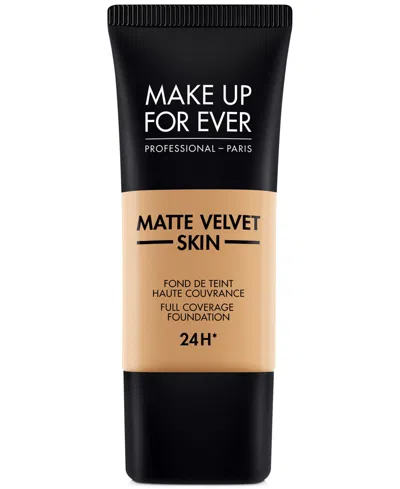 Make Up For Ever Matte Velvet Skin Full Coverage Foundation In Y415 - Almond