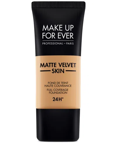 Make Up For Ever Matte Velvet Skin Full Coverage Foundation In Y425 - Honey
