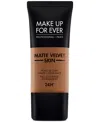 Make Up For Ever Matte Velvet Skin Full Coverage Foundation In Y535 - Chestnut