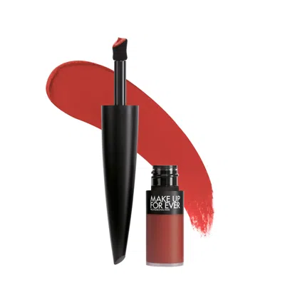 MAKE UP FOR EVER ROUGE ARTIST FOR EVER MATTE 24HR LONGWEAR LIQUID LIPSTICK 320 GOJI ALL THE TIME 0.17 OZ / 4.5 G
