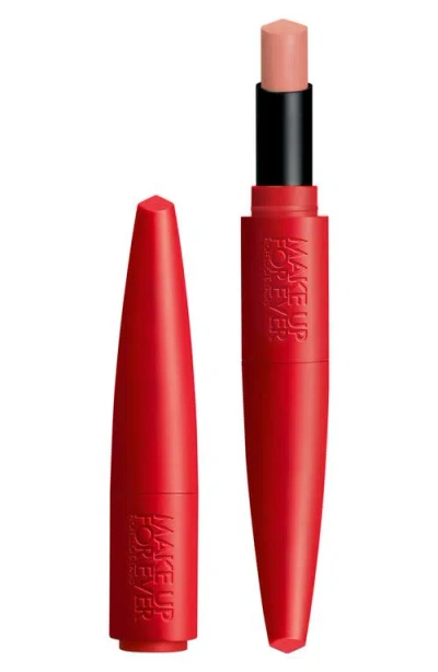 Make Up For Ever Rouge Artist For Ever Matte Lipstick In White