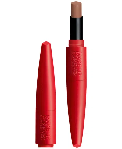 Make Up For Ever Rouge Artist For Ever Matte Lipstick In 600 - Anywhere Caffeine