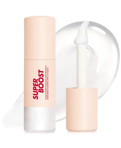 Make Up For Ever Super Boost Moisturizing Plumping Effect Lip Gloss, 0.3 Oz. In 01 - Crystal - Clear