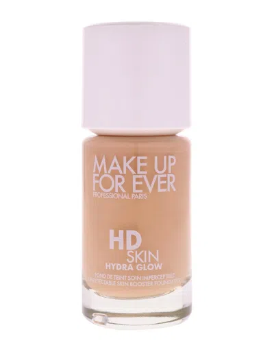 Make Up For Ever Women's 1oz 1y16 Warm Beige Hd Skin Hydra Glow Foundation In Brown